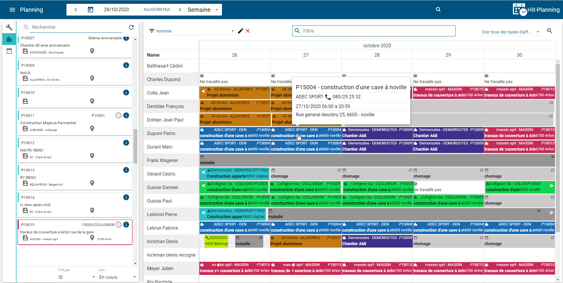 Logiciel gestion de chantier - Mesetys, logiciel de gestion de